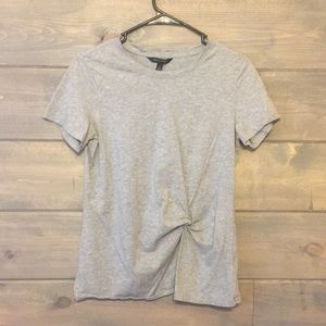 Banana republic knot front tee